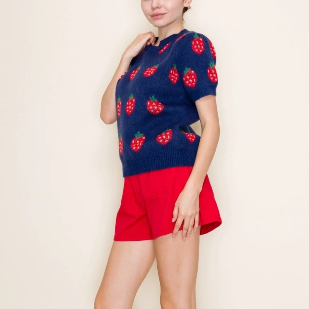 'Just My Jam' Navy Sweater Top🍓🆕️ - Picture 7 of 14